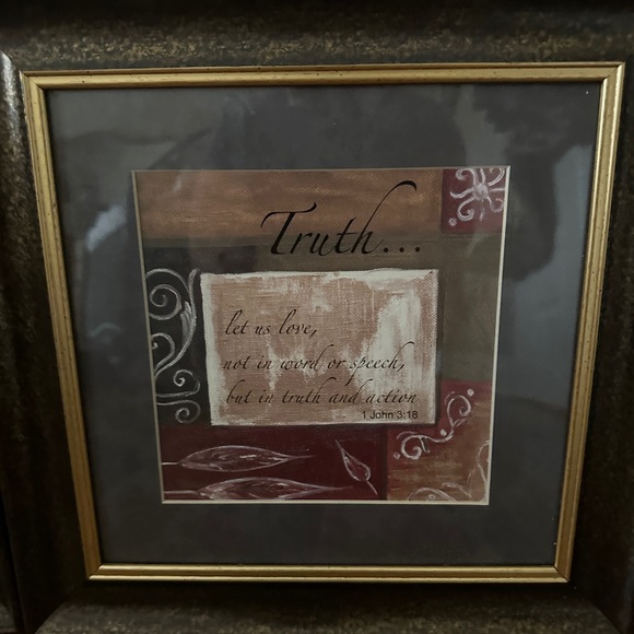 Inspirational wall art from BB&B - 3 picture set NWT - Picture 11 of 13